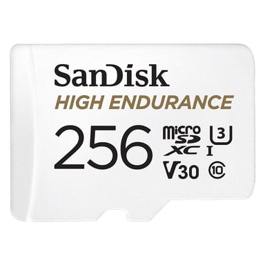 Карта пам%27яті SanDisk 256GB microSD class 10 UHS-I U3 V30 High Endurance (SDSQQNR-256G-GN6IA)
