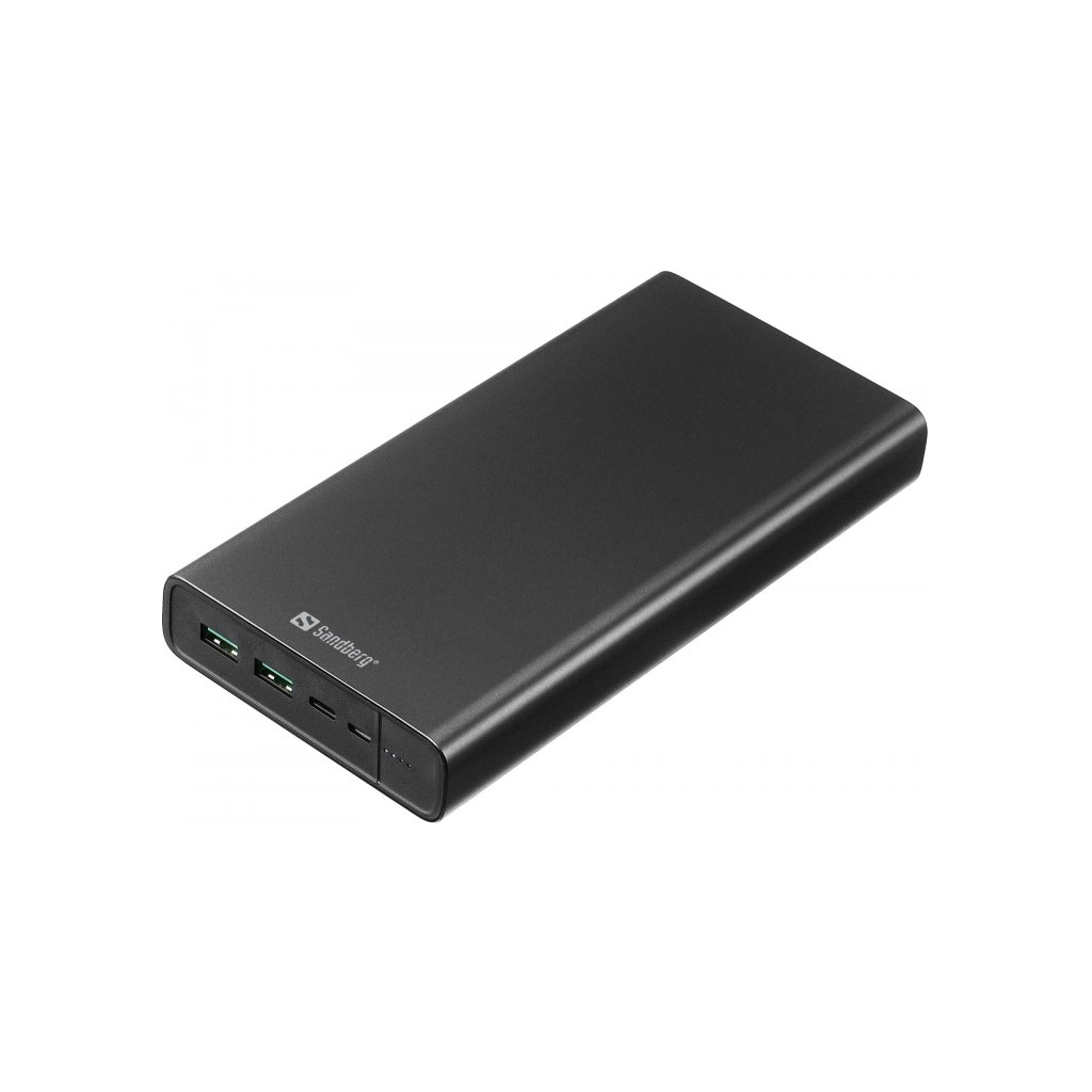 Батарея універсальна Sandberg 38400mAh, PD/100W, QC/3.0, inp:USB-C/Micro-USB, out:USB-A*2 (420-63) Батарея універсальна Sandberg 38400mAh, PD/100W, QC/3.0, inp:USB-C/Micro-USB, out:USB-A*2 (420-63)