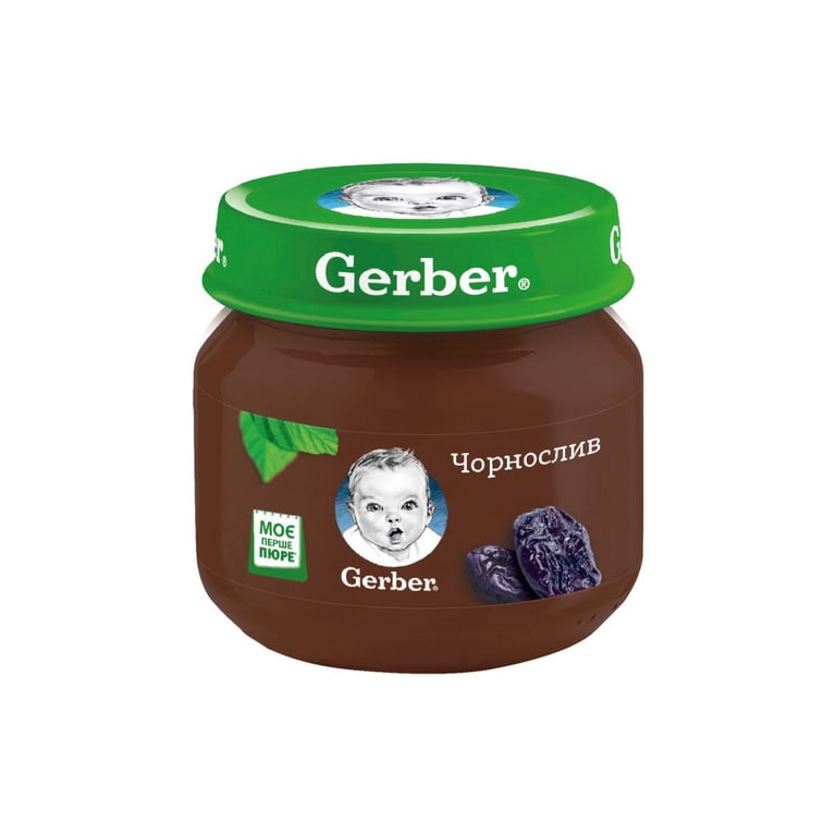 Дитяче пюре Gerber Чорнослив з 6 місяців 80 г (7613033513978) - фото 1
