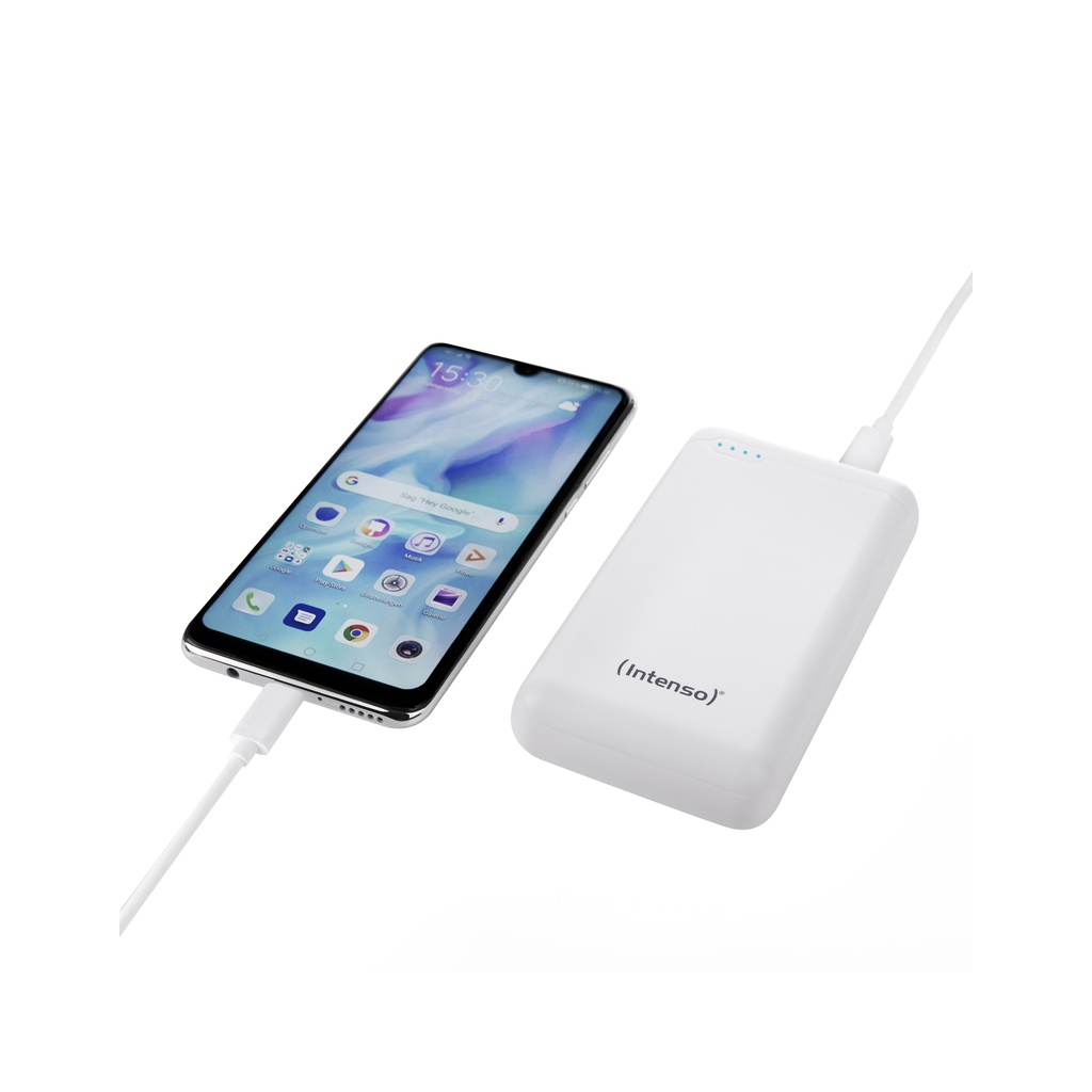 Батарея універсальна Intenso XS20000 20000mAh, USB Type-C USB-A, 5V, 3.1A, white (7313552) - фото 4 Батарея універсальна Intenso XS20000 20000mAh, USB Type-C USB-A, 5V, 3.1A, white (7313552) - фото 4