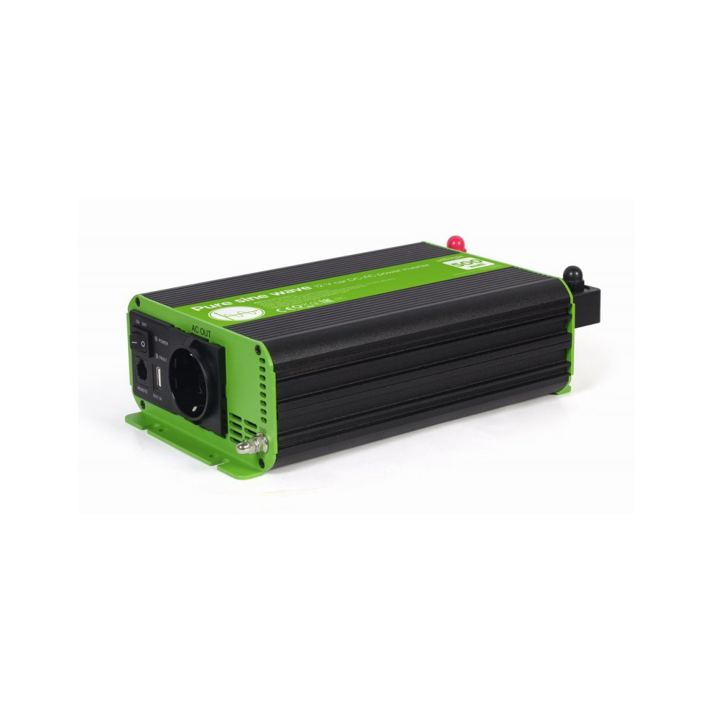 Автомобільний інвертор 12V/230V 500W (1000W peak power) чиста синусоїда EnerGenie (EG-PWC-PS500-01) - фото 4 Автомобільний інвертор 12V/230V 500W (1000W peak power) чиста синусоїда EnerGenie (EG-PWC-PS500-01) - фото 4