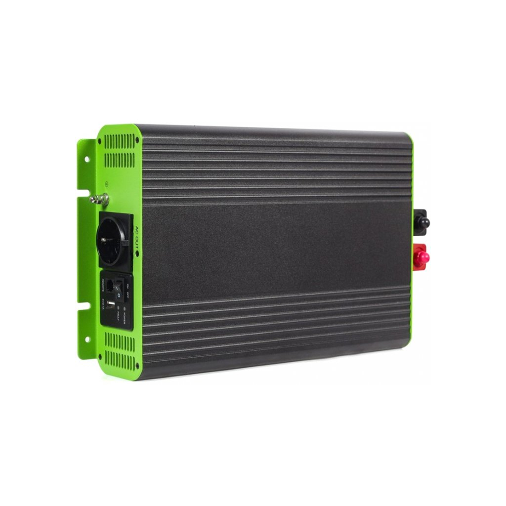 Автомобільний інвертор EnerGenie 12V/230V 2000W (4000W peak power) чиста синусоїда (EG-PWC-PS2000-01) - фото 2 Автомобільний інвертор EnerGenie 12V/230V 2000W (4000W peak power) чиста синусоїда (EG-PWC-PS2000-01) - фото 2