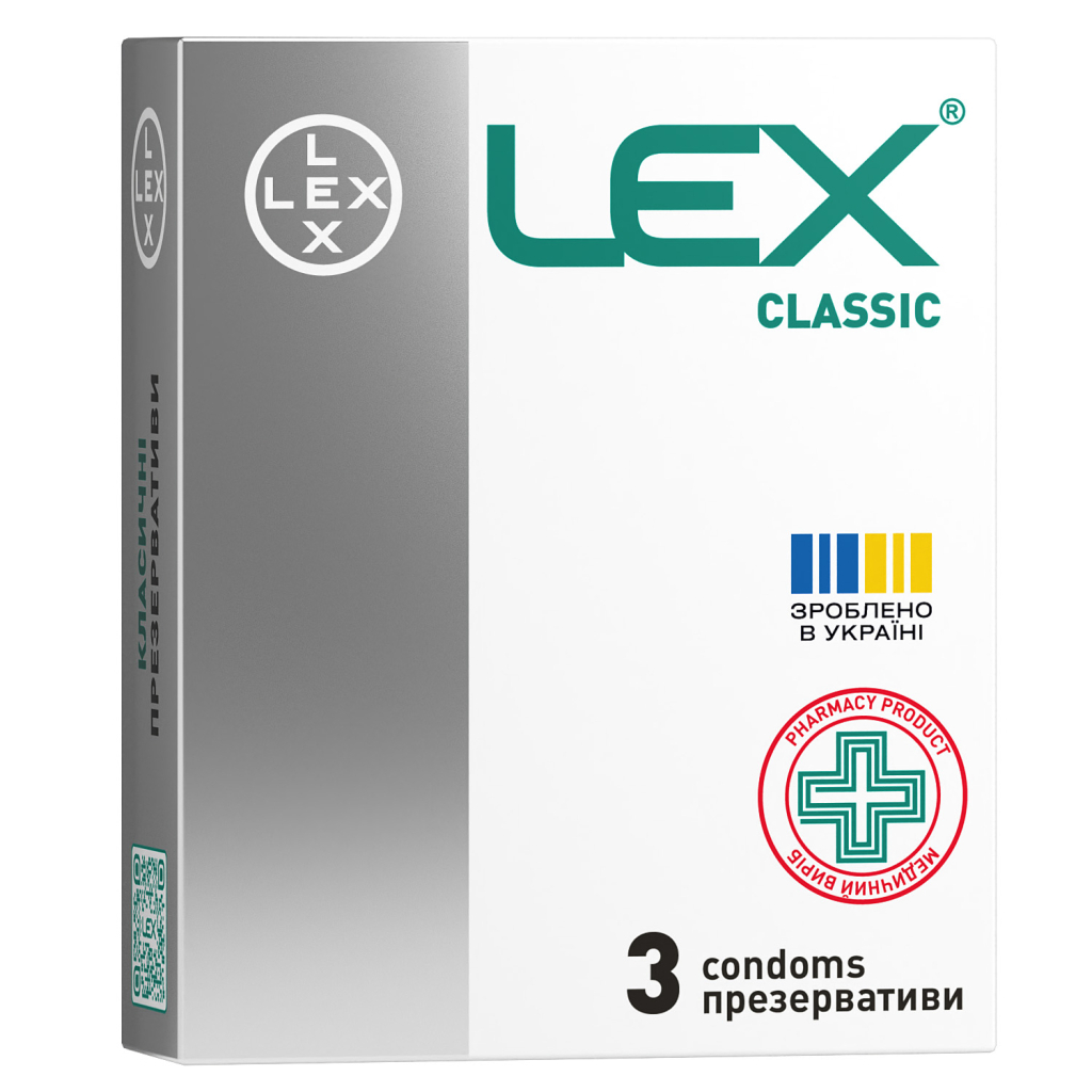 Презервативи Lex Condoms Classic 3 шт. (4820144770333) - фото 1