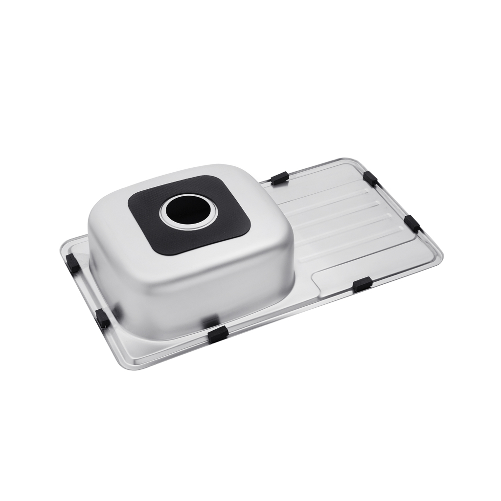 Мийка кухонна Kroner Satin-7642 08180 (CV025282) - фото 6 Мийка кухонна Kroner Satin-7642 08180 (CV025282) - фото 6