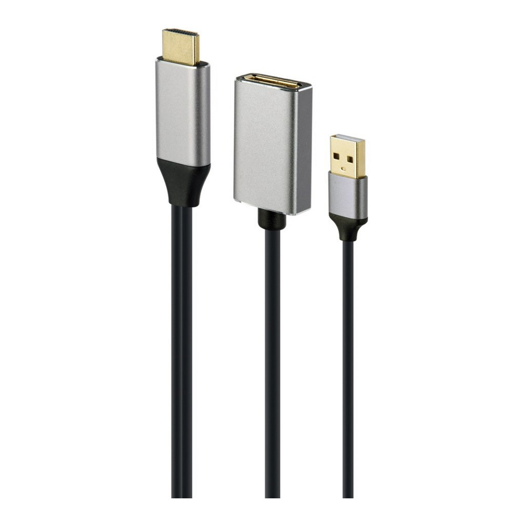 Перехідник Cablexpert HDMI to DisplayPort 4K 60Hz (A-HDMIM-DPF-02) Перехідник Cablexpert HDMI to DisplayPort 4K 60Hz (A-HDMIM-DPF-02)