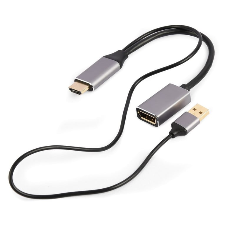 Перехідник Cablexpert HDMI to DisplayPort 4K 60Hz (A-HDMIM-DPF-02) - фото 2