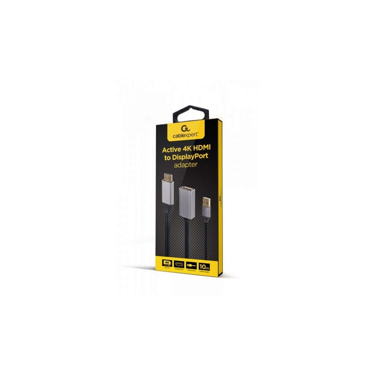 Перехідник Cablexpert HDMI to DisplayPort 4K 60Hz (A-HDMIM-DPF-02) - фото 3