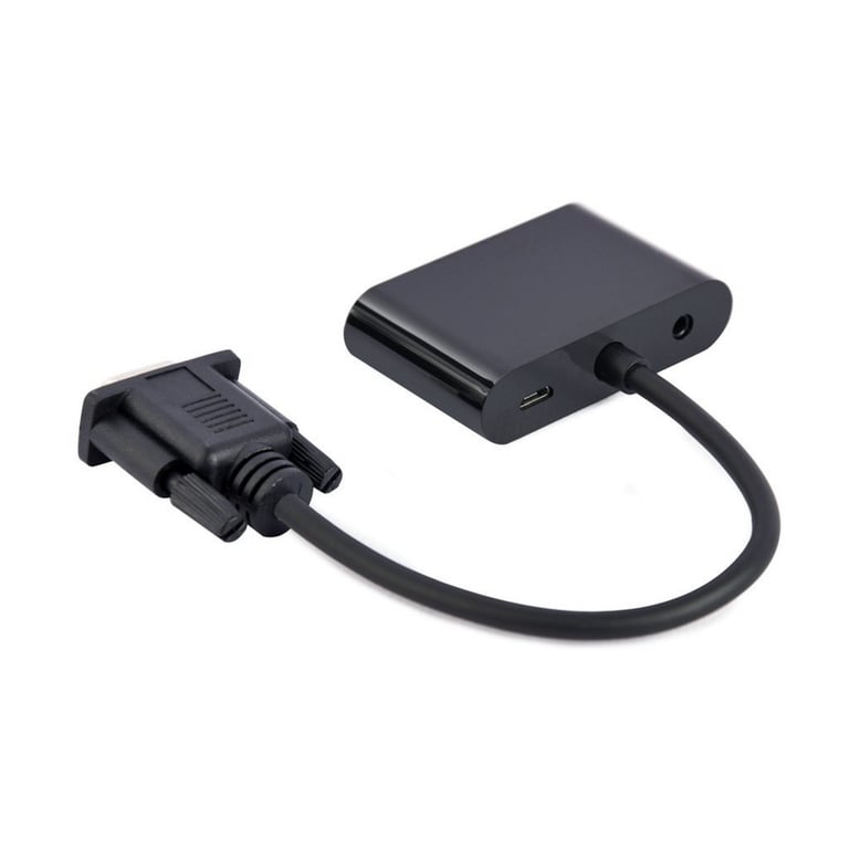 Перехідник Cablexpert VGA to HDMI/VGA+audio 3.5mm (A-VGA-HDMI-02) - фото 2