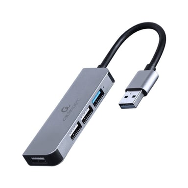 Концентратор Cablexpert USB-A to 1 х USB 3.1 Gen1 (5 Gbps), 3 х USB 2.0 (UHB-U3P1U2P3-01) - фото 1