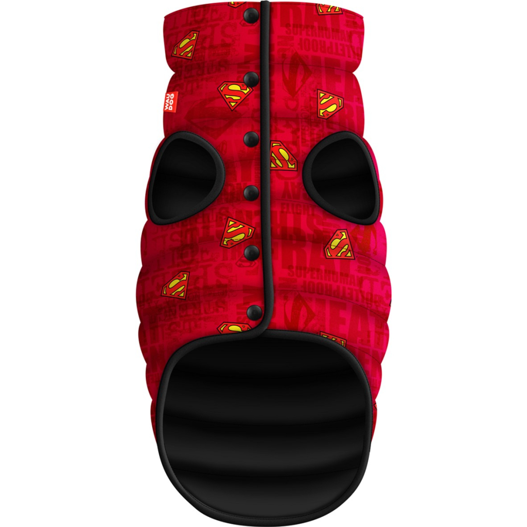 Курточка для тварин WAUDOG Clothes "Супермен червоний" XS 30 (0930-4007) - фото 1 Курточка для тварин WAUDOG Clothes "Супермен червоний" XS 30 (0930-4007) - фото 1