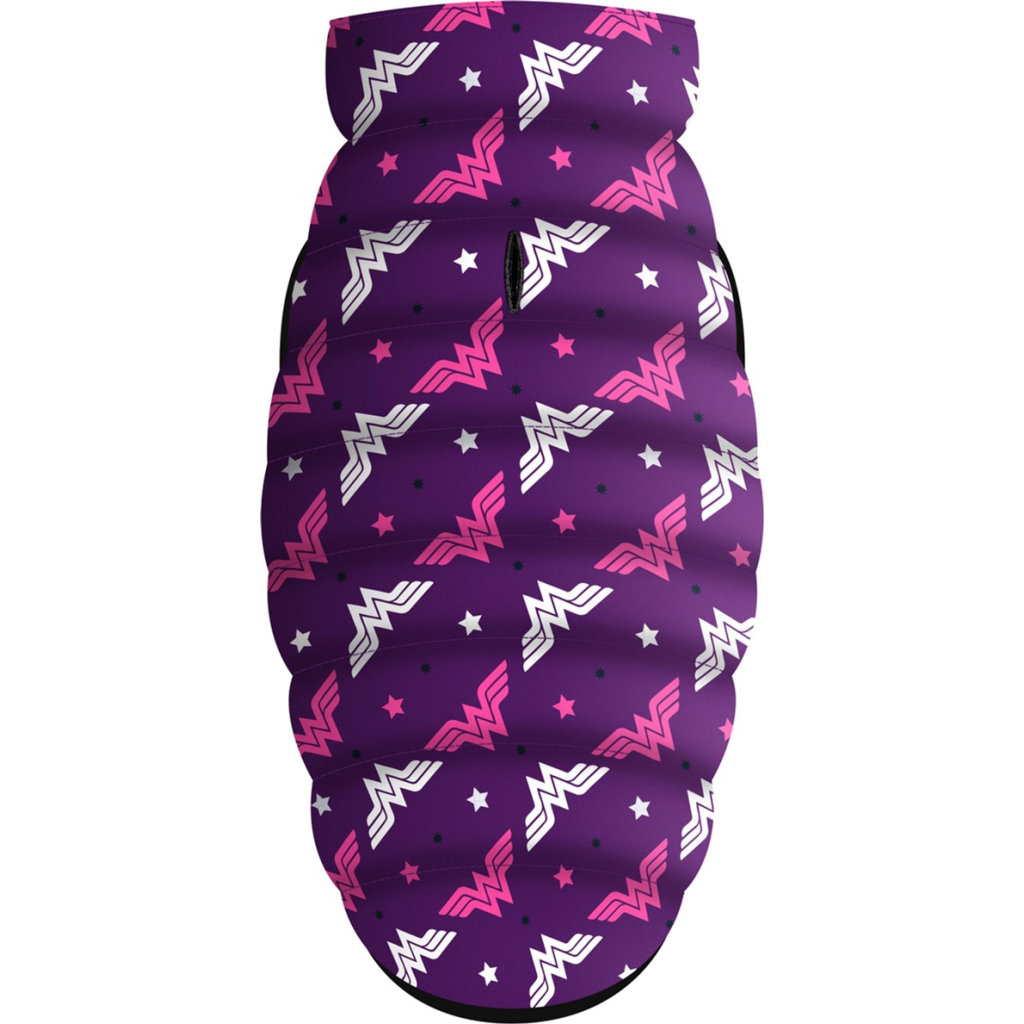 Курточка для тварин WAUDOG Clothes "Диво-жінка фіолет" M 45 (0945-4008) - фото 2 Курточка для тварин WAUDOG Clothes "Диво-жінка фіолет" M 45 (0945-4008) - фото 2