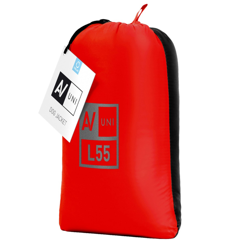 Курточка для тварин Collar AiryVest UNI двостороння M 48 червоно-чорна (2550) - фото 4 Курточка для тварин Collar AiryVest UNI двостороння M 48 червоно-чорна (2550) - фото 4