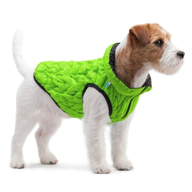Курточка для тварин Collar AiryVest UNI двостороння M 48 салатово-чорна (2560) - фото 1