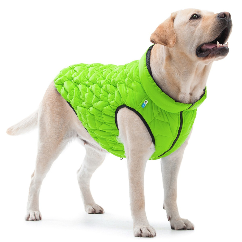 Курточка для тварин Collar AiryVest UNI двостороння M 48 салатово-чорна (2560) - фото 3 Курточка для тварин Collar AiryVest UNI двостороння M 48 салатово-чорна (2560) - фото 3