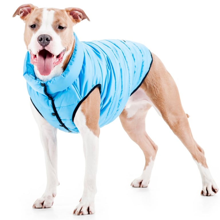 Курточка для тварин Airy Vest One M 40 блакитна (20672) - фото 4