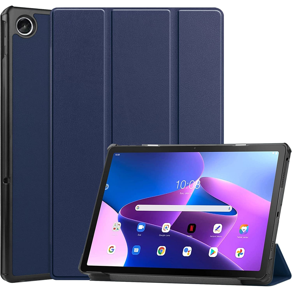 Чохол до планшета BeCover Smart Case Lenovo Tab M10 Plus TB-125F (3rd Gen)/K10 Pro TB-226 10.61" Deep Blue (708302) - фото 6 Чохол до планшета BeCover Smart Case Lenovo Tab M10 Plus TB-125F (3rd Gen)/K10 Pro TB-226 10.61" Deep Blue (708302) - фото 6