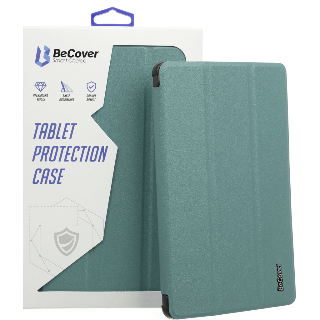 Чохол до планшета BeCover Smart Case Lenovo Tab M10 TB-328F (3rd Gen) 10.1" Dark Green (708283) - фото 1 Чохол до планшета BeCover Smart Case Lenovo Tab M10 TB-328F (3rd Gen) 10.1" Dark Green (708283) - фото 1