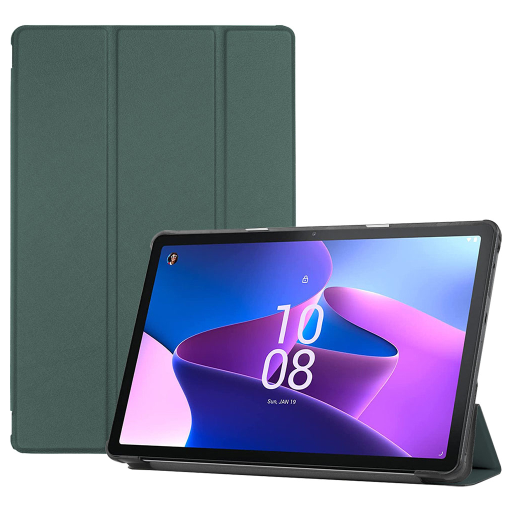 Чохол до планшета BeCover Smart Case Lenovo Tab M10 TB-328F (3rd Gen) 10.1" Dark Green (708283) - фото 5 Чохол до планшета BeCover Smart Case Lenovo Tab M10 TB-328F (3rd Gen) 10.1" Dark Green (708283) - фото 5