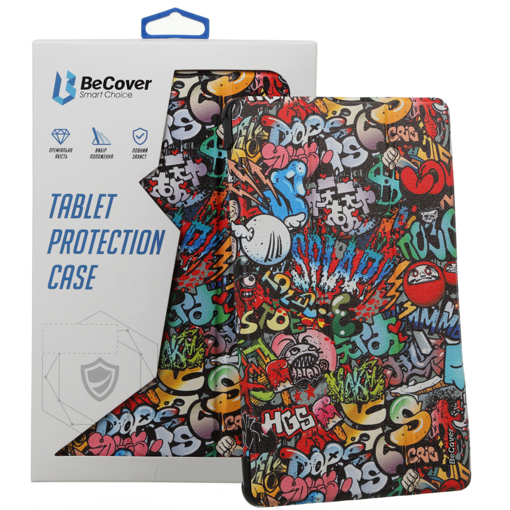 Чохол до планшета BeCover Smart Case Lenovo Tab M10 TB-328F (3rd Gen) 10.1" Graffiti (708294) - фото 1 Чохол до планшета BeCover Smart Case Lenovo Tab M10 TB-328F (3rd Gen) 10.1" Graffiti (708294) - фото 1