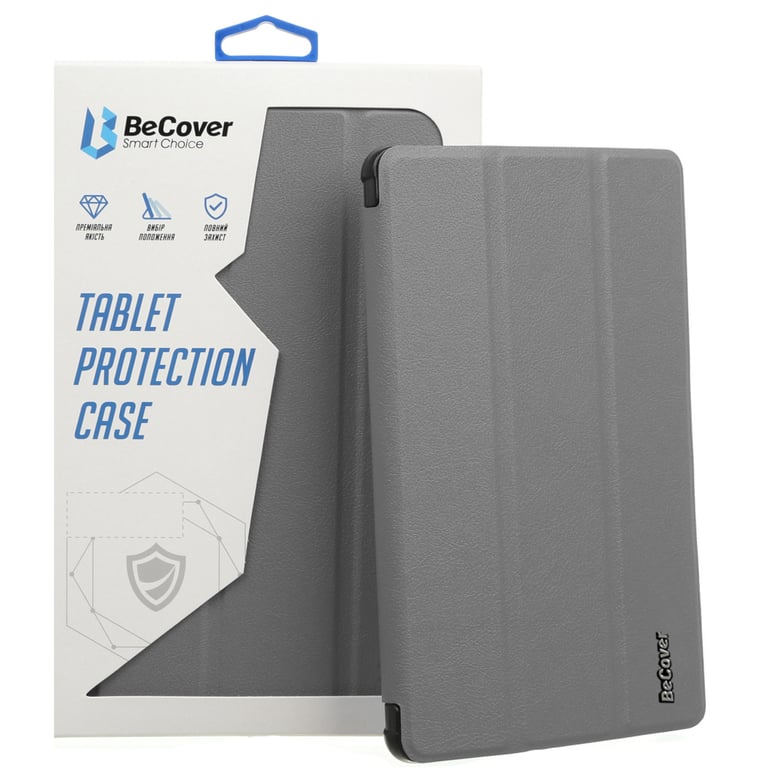 Чохол до планшета BeCover Smart Case Lenovo Tab M10 TB-328F (3rd Gen) 10.1" Gray (708284) - фото 1