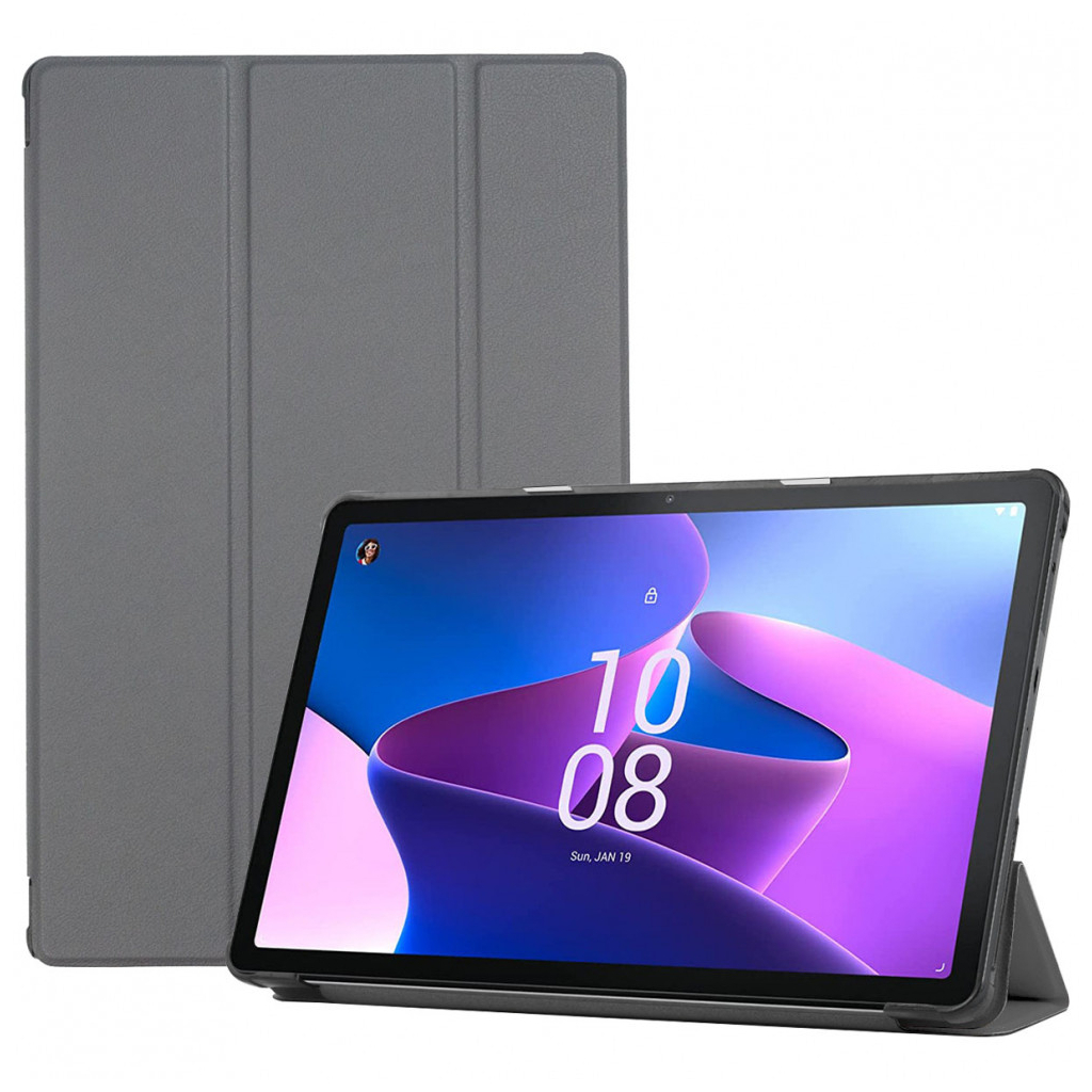 Чохол до планшета BeCover Smart Case Lenovo Tab M10 TB-328F (3rd Gen) 10.1" Gray (708284) - фото 6 Чохол до планшета BeCover Smart Case Lenovo Tab M10 TB-328F (3rd Gen) 10.1" Gray (708284) - фото 6