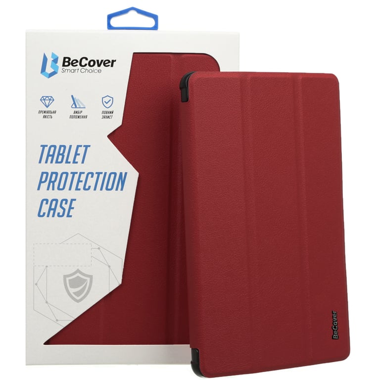 Чохол до планшета BeCover Smart Case Lenovo Tab M10 TB-328F (3rd Gen) 10.1" Red Wine (708287) - фото 1