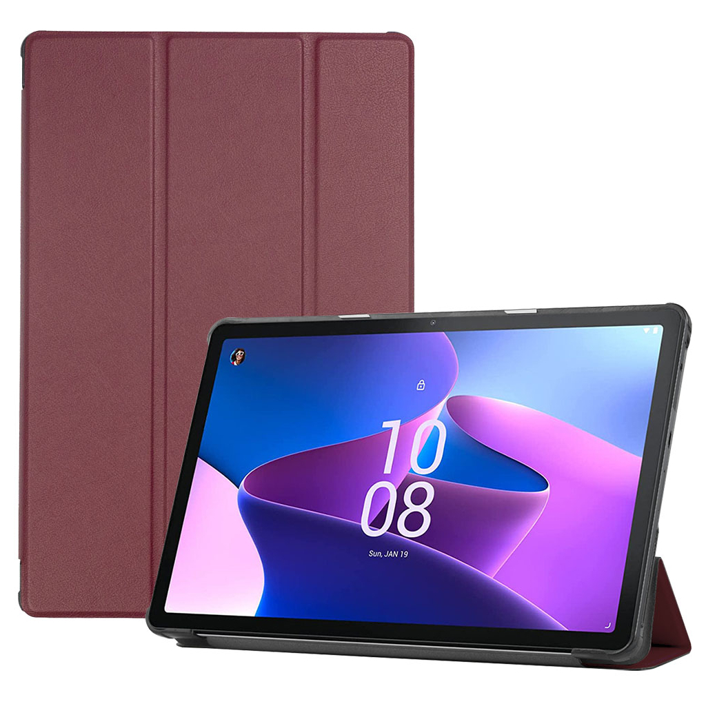 Чохол до планшета BeCover Smart Case Lenovo Tab M10 TB-328F (3rd Gen) 10.1" Red Wine (708287) - фото 5 Чохол до планшета BeCover Smart Case Lenovo Tab M10 TB-328F (3rd Gen) 10.1" Red Wine (708287) - фото 5