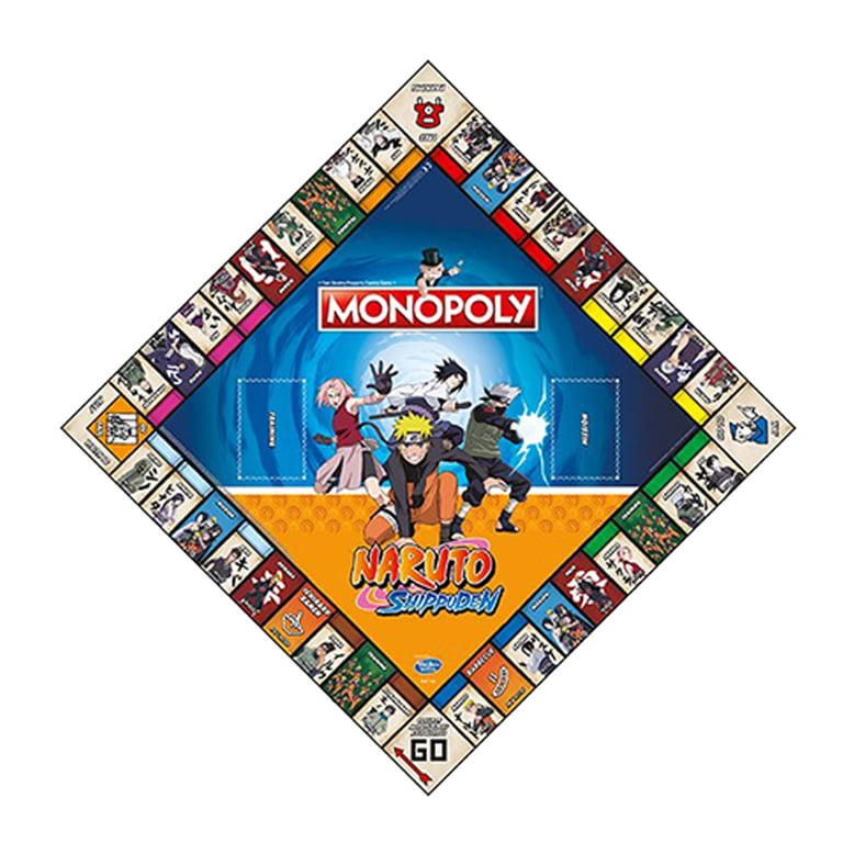 Настільна гра Winning Moves Naruto Monopoly (WM00167-EN1-6) - фото 2