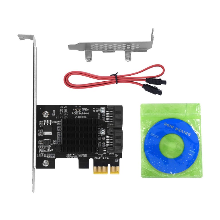 Контролер Dynamode PCI-E to 2 х SATA III (6 Gb/s), 2 ch (PCI-E-2xSATAIII-Marvell) - фото 6