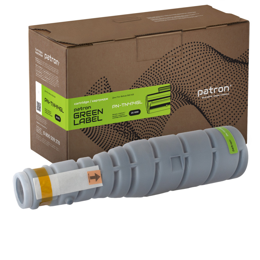 Тонер-картридж Patron Konica Minolta TN414 Green Label (PN-TN414GL) Тонер-картридж Patron Konica Minolta TN414 Green Label (PN-TN414GL)