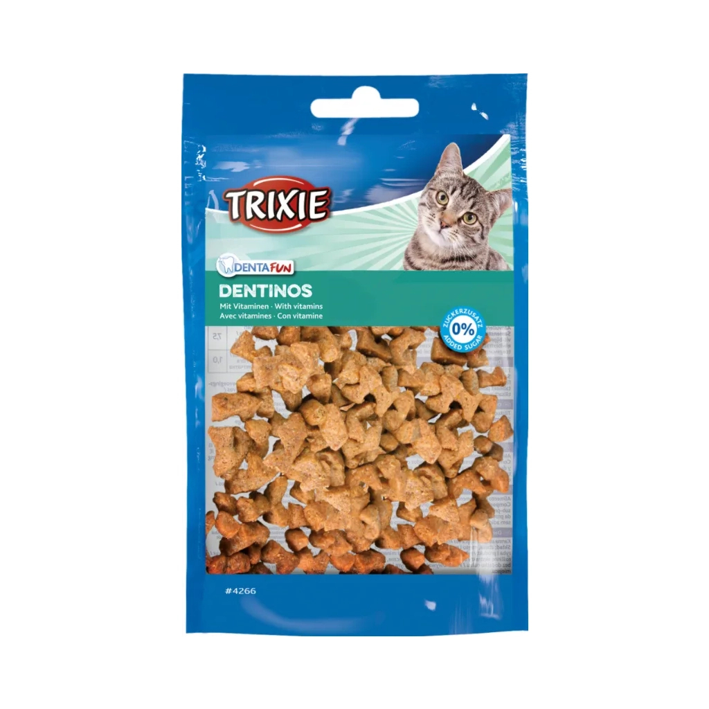Ласощі для котів Trixie Denta Fun Dentinos 50 г (4011905042664) Ласощі для котів Trixie Denta Fun Dentinos 50 г (4011905042664)