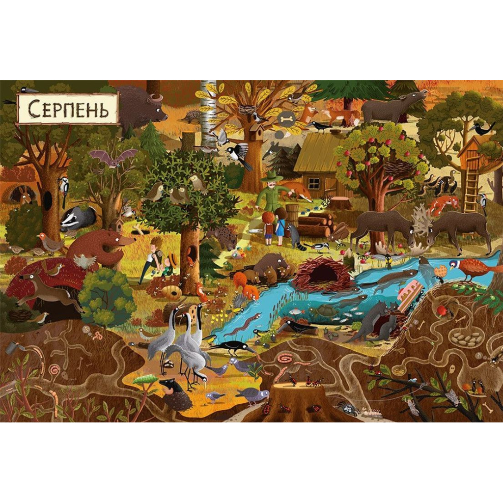 Книга Рік у лісі - Емілія Дзюбак Видавництво Старого Лева (9786176792789) - фото 4 Книга Рік у лісі - Емілія Дзюбак Видавництво Старого Лева (9786176792789) - фото 4