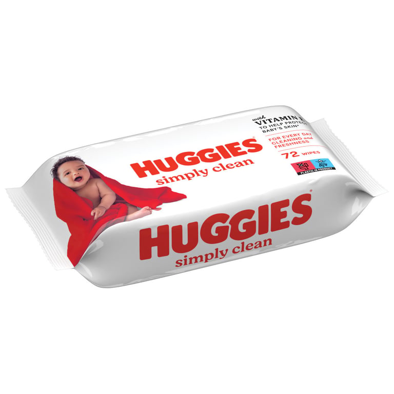 Дитячі вологі серветки Huggies Simply Clean 72 шт (5029053582238) - фото 2