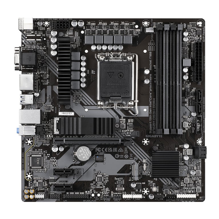 Материнська плата GIGABYTE B760M DS3H DDR4 - фото 1