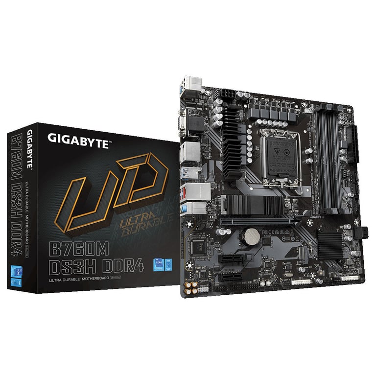 Материнська плата GIGABYTE B760M DS3H DDR4 - фото 2