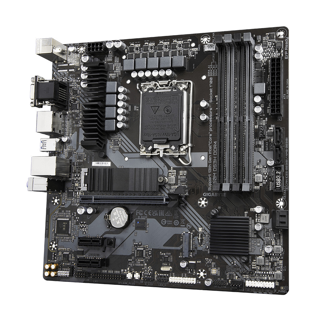 Материнська плата GIGABYTE B760M DS3H DDR4 - фото 4 Материнська плата GIGABYTE B760M DS3H DDR4 - фото 4