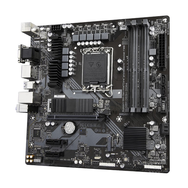 Материнська плата GIGABYTE B760M DS3H DDR4 - фото 4
