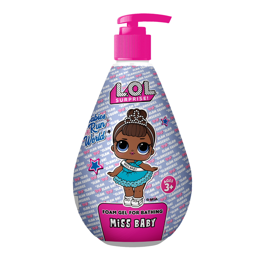 Дитячий гель для душу L.O.L. Surprise! Miss Baby пінка для ванни 500 мл (4823015944116) - фото 1