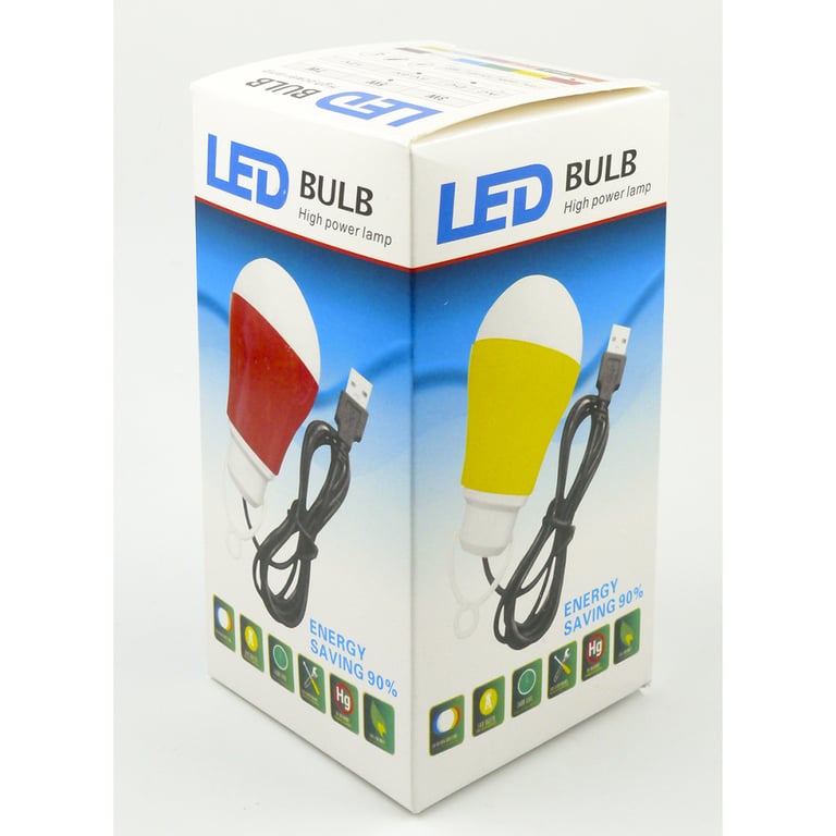 Світильник Dengos LED-BULB-5V5W-RED - фото 1