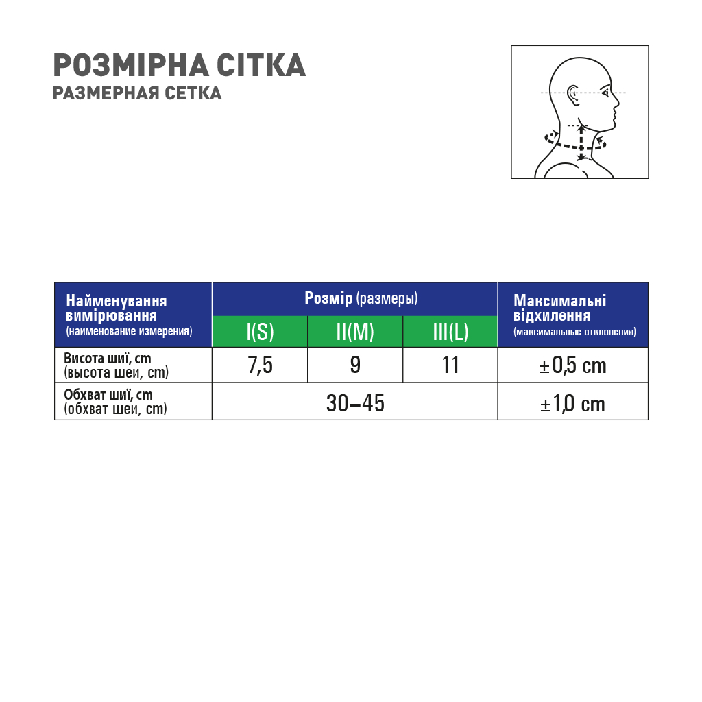Бандаж MedTextile Бандаж на шийний відділ хребта мякої фіксації, розмір (4820137290039) - фото 4 Бандаж MedTextile Бандаж на шийний відділ хребта мякої фіксації, розмір (4820137290039) - фото 4