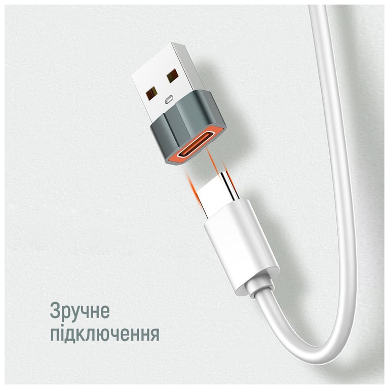 Перехідник USB-C to USB-A ColorWay (CW-AD-CA) - фото 10