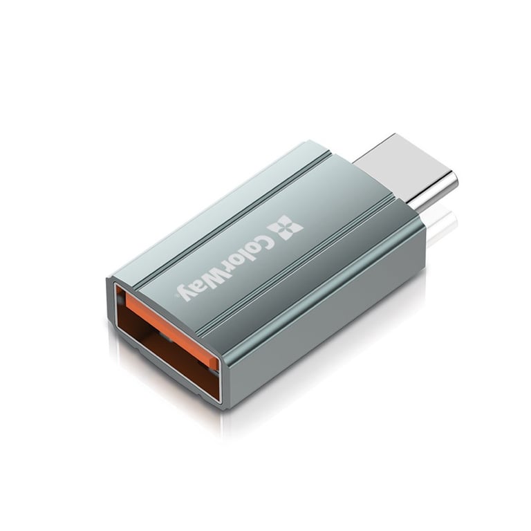 Перехідник USB-A toUSB-C ColorWay (CW-AD-AC) - фото 2