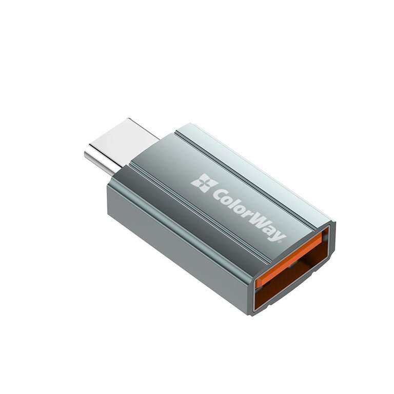 Перехідник USB-A toUSB-C ColorWay (CW-AD-AC) - фото 6