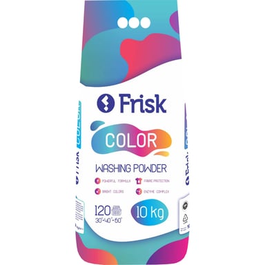 Пральний порошок Frisk Color 10 кг (4820197121113) - фото 1