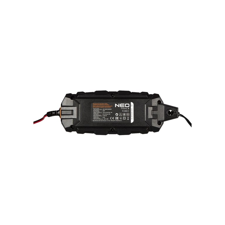 Зарядний пристрій для автомобільного акумулятора Neo Tools 4A/70Вт, 3-120Ah, для кислотних/AGM/GEL (11-891) - фото 3