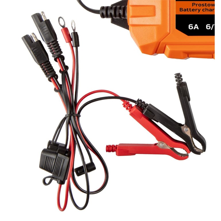 Зарядний пристрій для автомобільного акумулятора Neo Tools 6А/100Вт, 3-150Ач, для кислотних/AGM/GEL (11-892) - фото 6