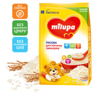 Дитяча каша Milupa Рисова безмолочна 170 г (5900852930058) - фото 1