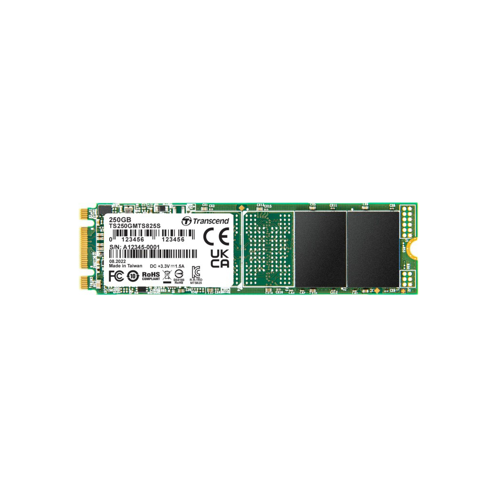 Накопичувач SSD M.2 2280 250GB Transcend (TS250GMTS825S) Накопичувач SSD M.2 2280 250GB Transcend (TS250GMTS825S)
