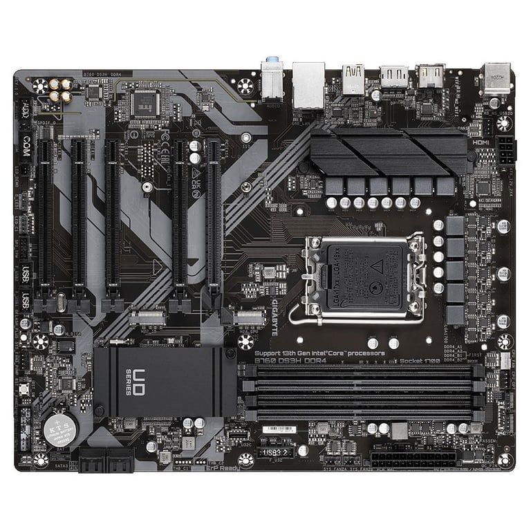 Материнська плата GIGABYTE B760 DS3H DDR4 - фото 5