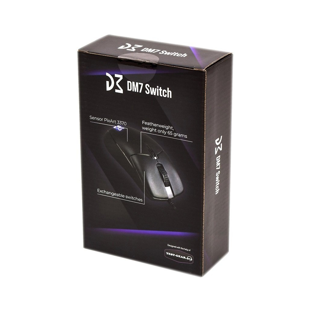 Мишка Dream Machines DM7 Switch Kailh PA 3370 Black (DM7_SWITCH) - фото 8 Мишка Dream Machines DM7 Switch Kailh PA 3370 Black (DM7_SWITCH) - фото 8